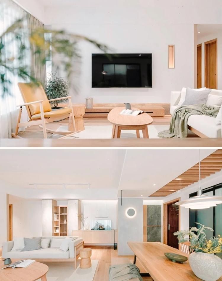 90㎡日式原木风省预算攻略｜7.4w装出治愈系小家 - 家居知识