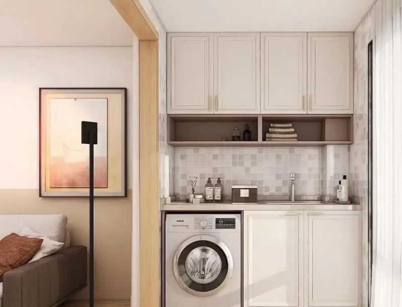 封窗阳台柜设计,实用又美观的改造方案 封窗后的阳台柜,这么做也太香了吧 - 家居知识