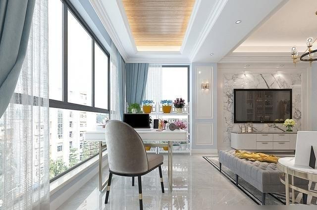 夫妻俩把118㎡三居室，装修美式风，带一些轻奢质感，真的很好看 - 家居知识