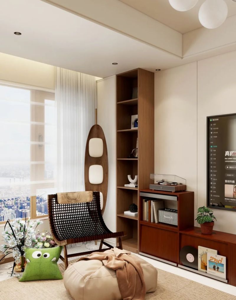 118㎡中古法式宅：粉沙发配原木，把松弛感装进每个角落！ - 家居知识