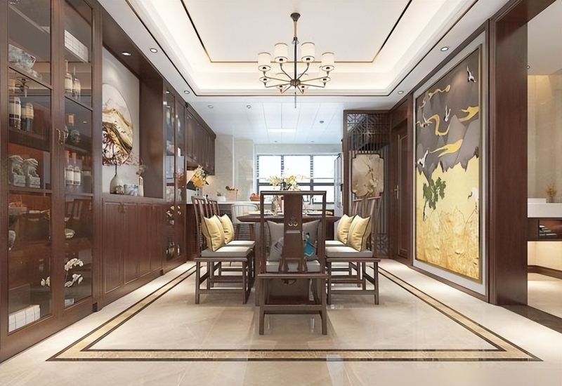 被同事夸奖的新中式风装修，原来可以这么好看，文化感很强，喜欢 - 家居知识