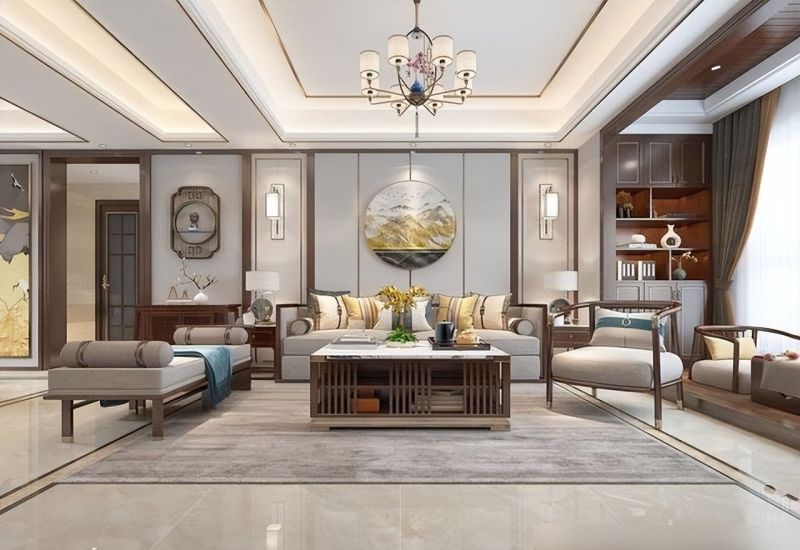 被同事夸奖的新中式风装修，原来可以这么好看，文化感很强，喜欢 - 家居知识