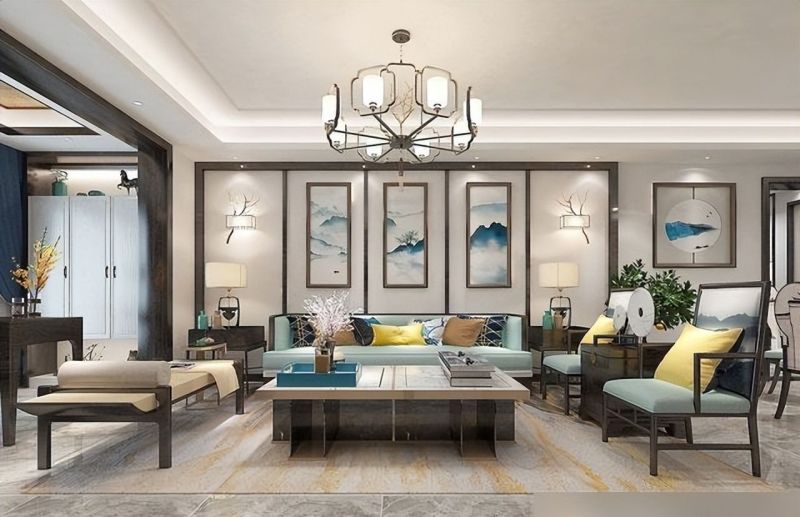 看了深圳夫妻的新中式风格，有一种想重装新房的冲动，真的很韵味 - 家居知识