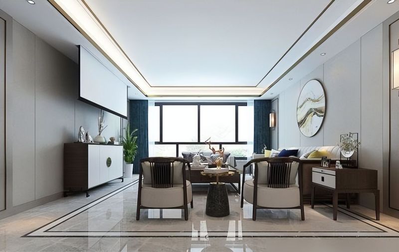 长沙夫妻的195㎡新中式装修，空间大气、敞亮，整体精致又有品位 - 家居知识