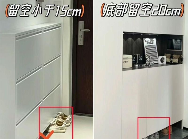 许多中国家庭做定制鞋柜，这8点都没做对，入住后，才发现不方便 - 家居知识