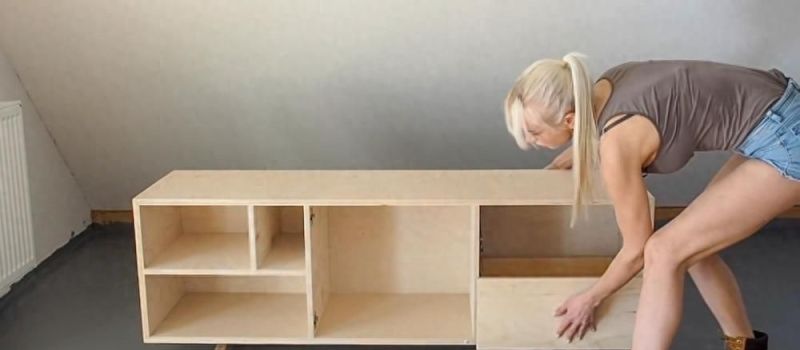 自己动手做电视柜，全程高能操作，轻松省下几千块！