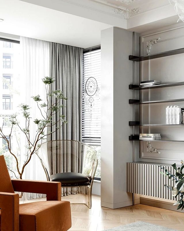 法式现代混搭风｜灰白调仙境，洁癖星人狂喜 - 家居知识