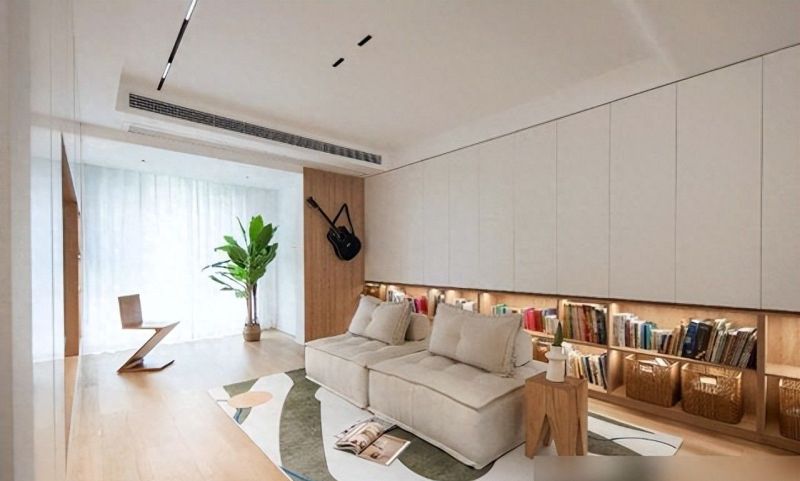 92㎡简约风装修，干净简练住得真舒适