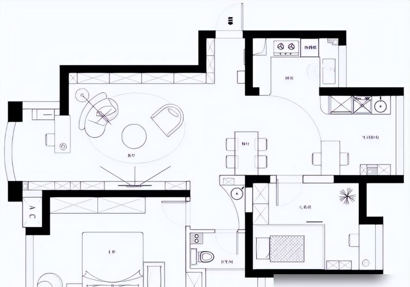 不管房子多大，装修简约一点错不了！92㎡干净简练，住得真爽 - 家居知识