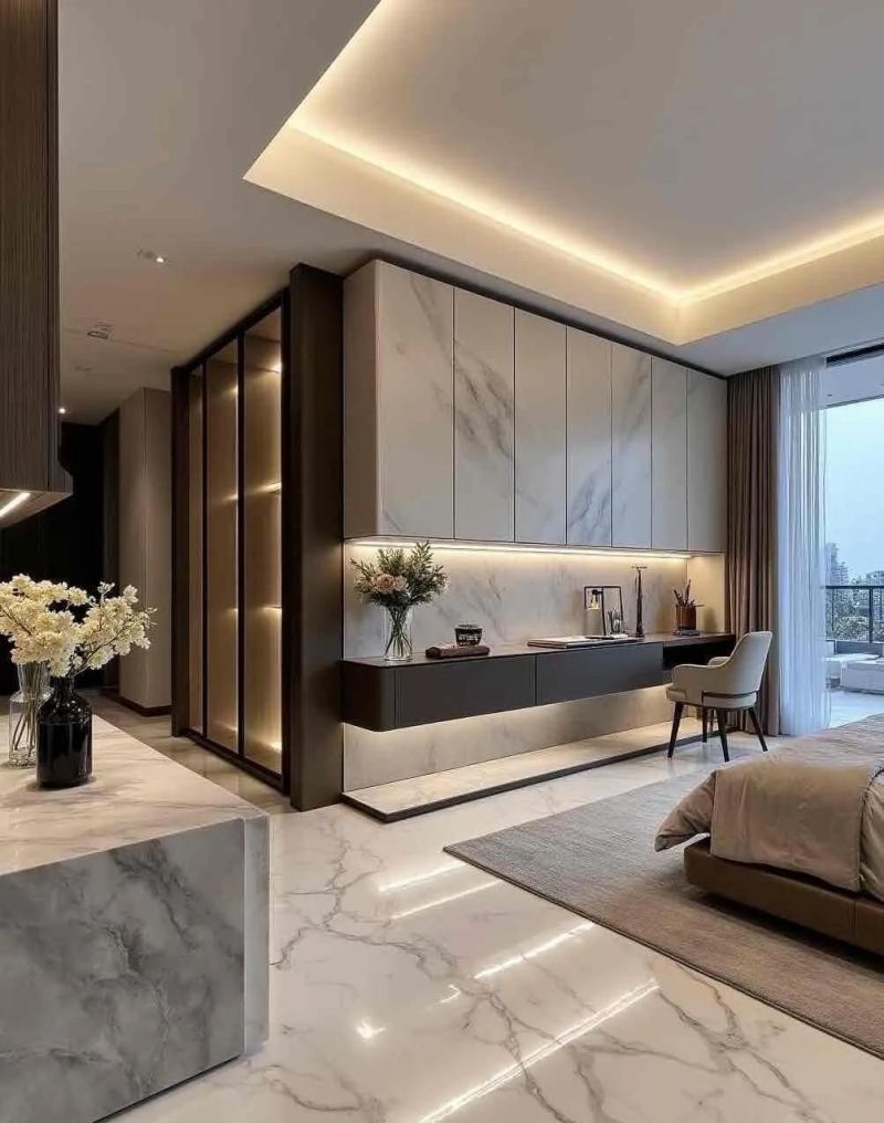 轻奢风豪宅,一眼惊艳的精致格调🏡 轻奢风|一看就不是普通人的家!精致有钱🏡 - 家居知识