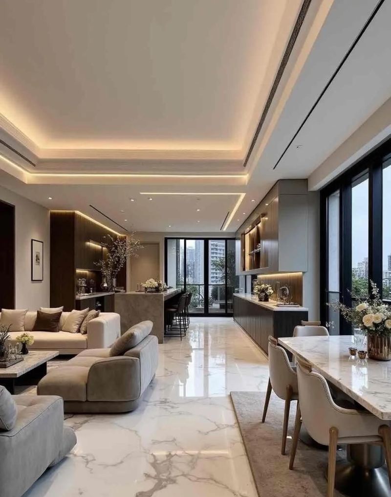 轻奢风豪宅,一眼惊艳的精致格调🏡 轻奢风|一看就不是普通人的家!精致有钱🏡 - 家居知识