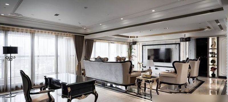 他竟把宫廷搬回家！331㎡古典风豪宅，轻奢大气，精致感全拉满 - 家居知识