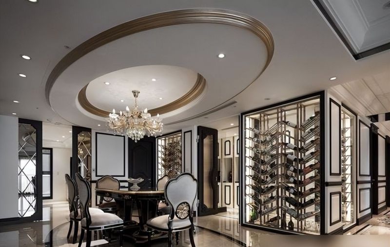 他竟把宫廷搬回家！331㎡古典风豪宅，轻奢大气，精致感全拉满 - 家居知识