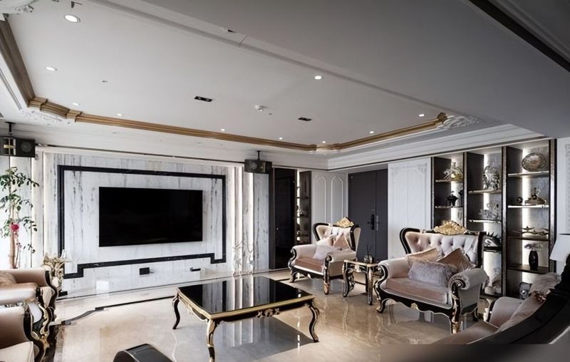 他竟把宫廷搬回家！331㎡古典风豪宅，轻奢大气，精致感全拉满 - 家居知识