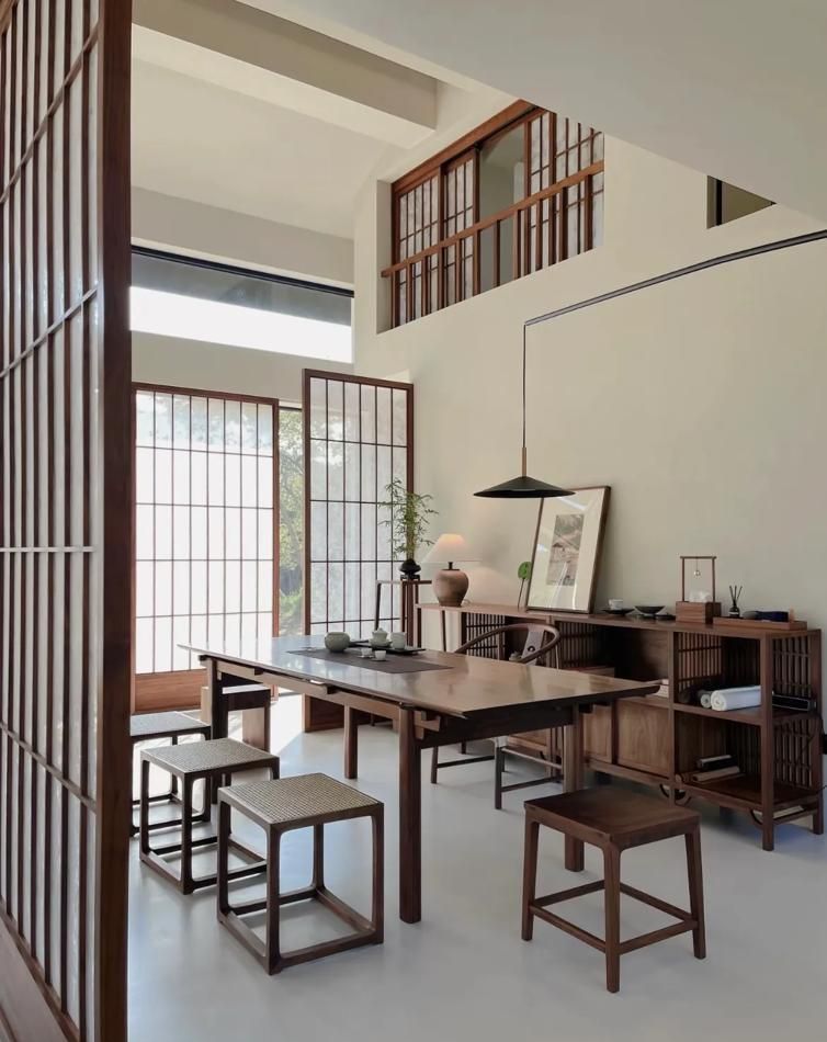 浙江一男子晒出生活照，极简装修出雅致温润的宋式中式风格 - 家居知识