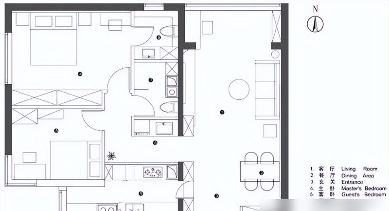 北京夫妇坚持“极简装修”，把90㎡家装得堪称教科书，太高级了 - 家居知识
