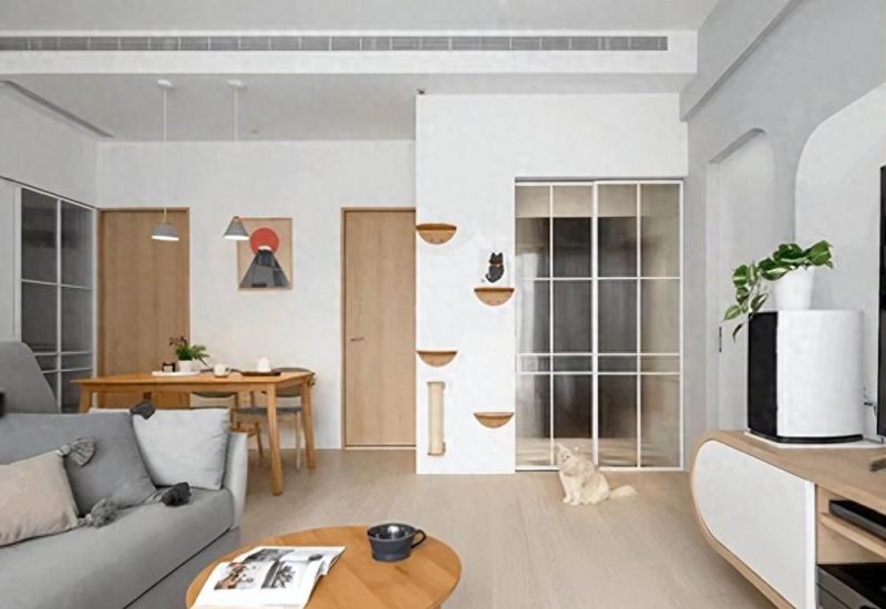 上海原木风装修实拍，干净利落的家居美学