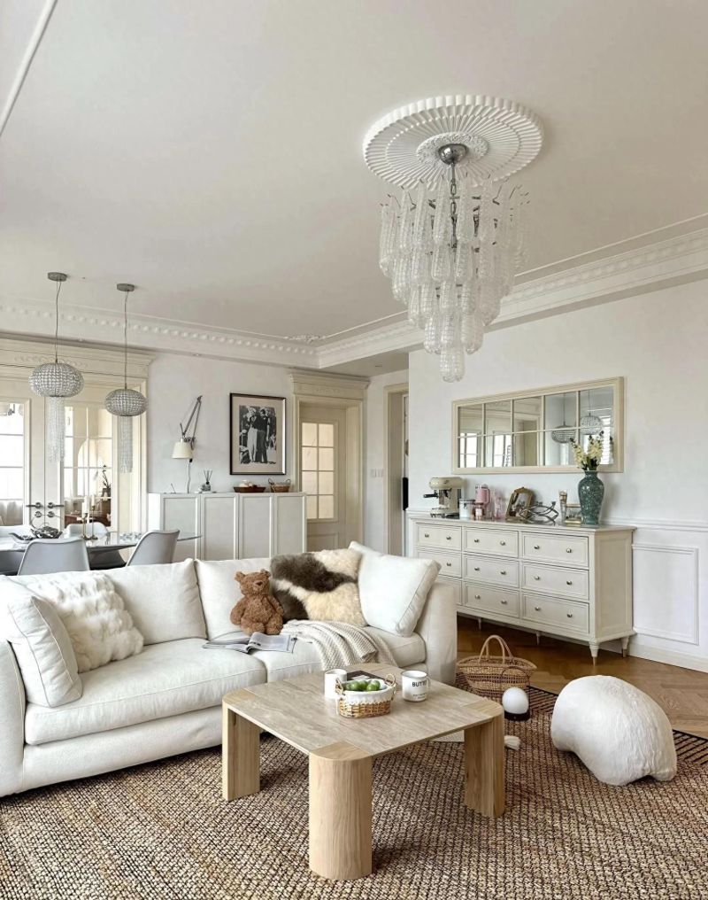 这样的家，住进去会很幸福吧～分享一套很nice的法式装修。 - 家居知识