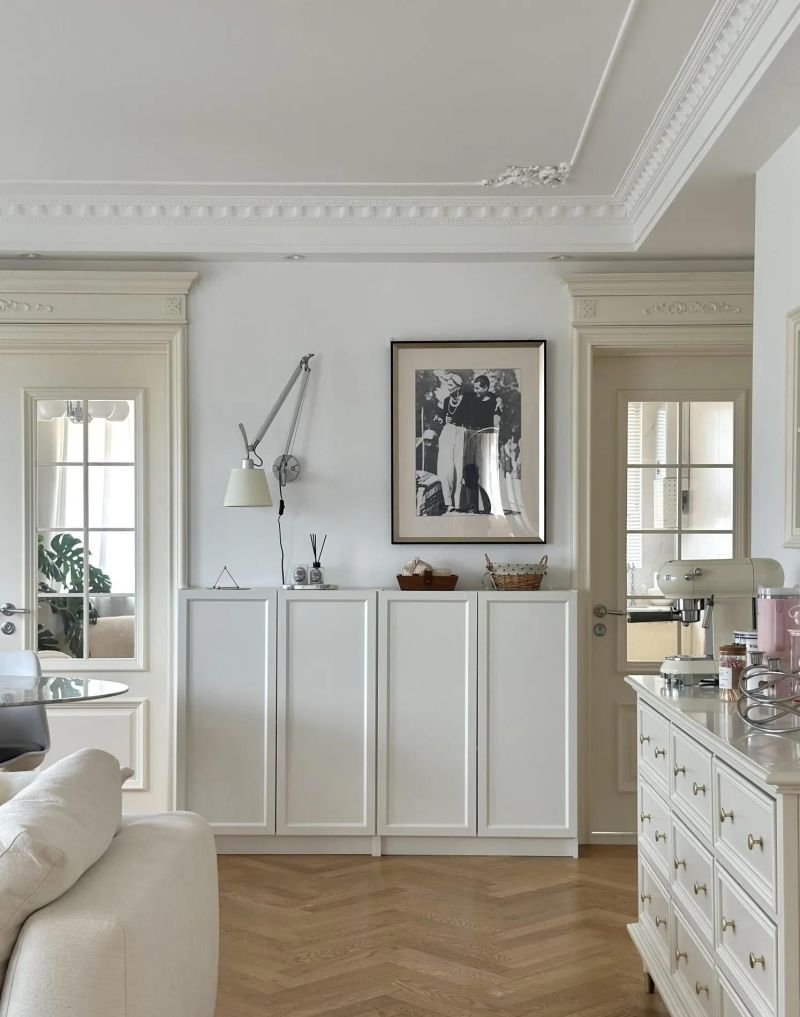 这样的家，住进去会很幸福吧～分享一套很nice的法式装修。 - 家居知识