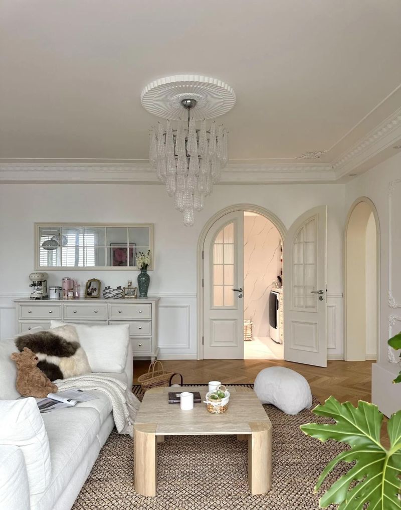 这样的家，住进去会很幸福吧～分享一套很nice的法式装修。 - 家居知识