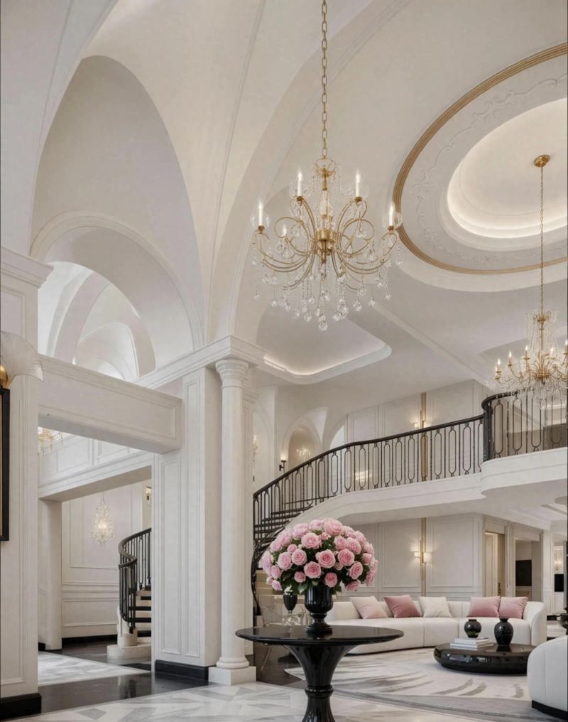 法式浪漫与优雅，大空间如何打造温馨感