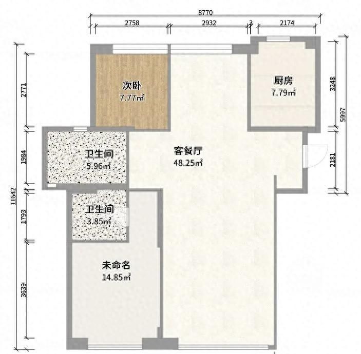 法式优雅与实用主义的完美碰撞，宝山2居室改造全记录
