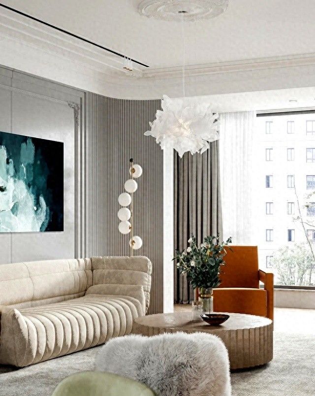 灰白调法式现代宅，洁癖患者的治愈天堂