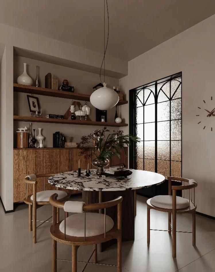 “佛系”装的98㎡中古侘寂风，我妈看了都夸品味好 - 家居知识