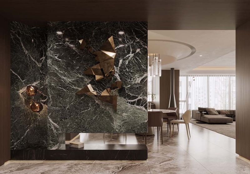 253㎡意式轻奢装修|优雅是底色，奢华藏在肌理里 - 家居知识