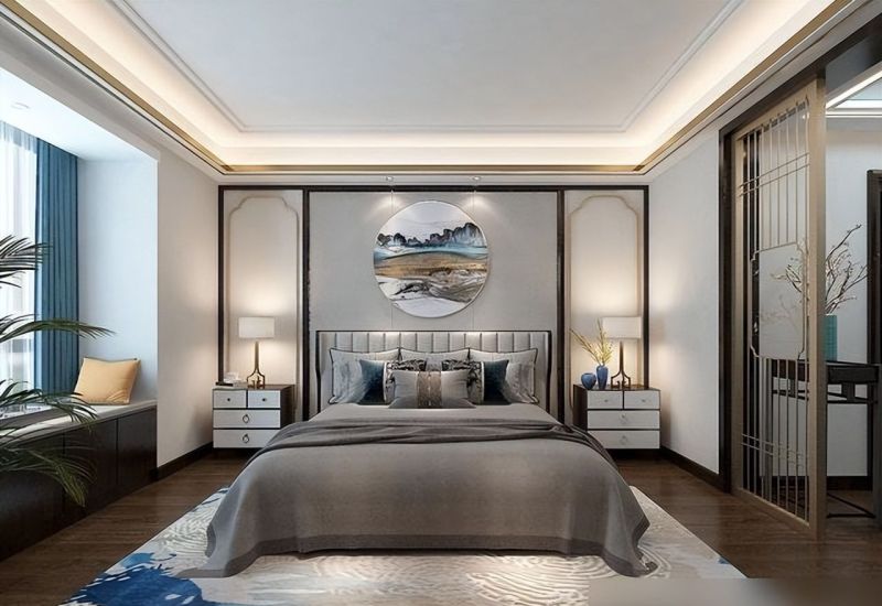 175平米的新中式风格，看到客厅后，被深深吸引，大气和韵味并存 - 家居知识