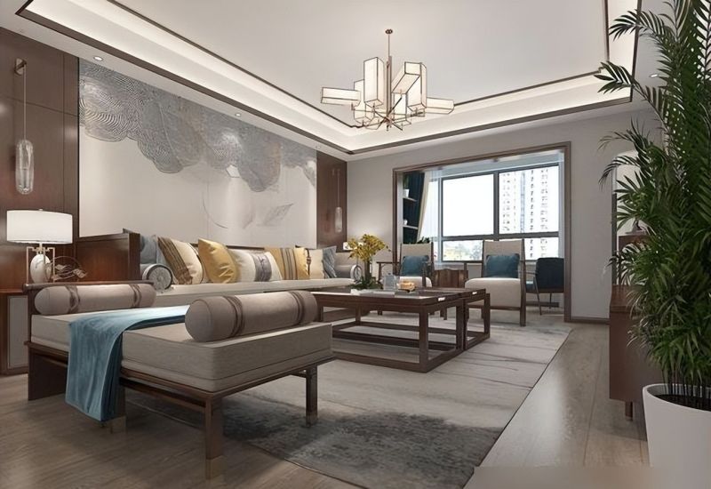 参观完她家，才知道新中式风有多美，152㎡简单清澈，时尚有品位 - 家居知识