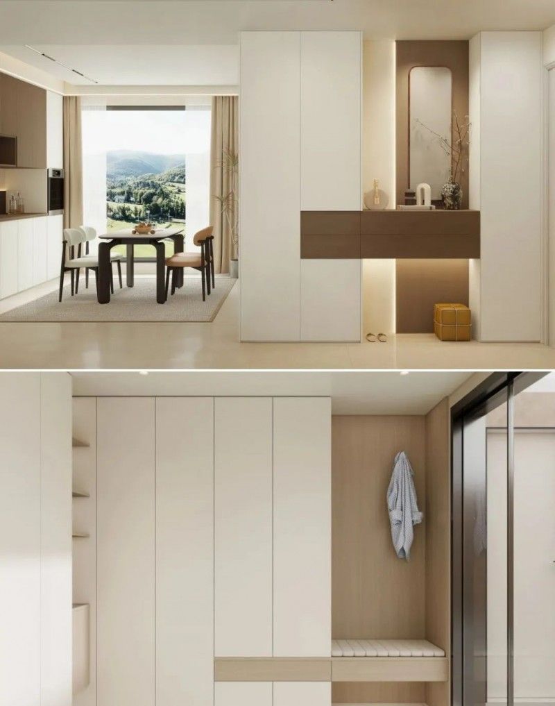 全友案例合集丨26款高颜值入户玄关设计，收纳翻倍！ - 家居知识