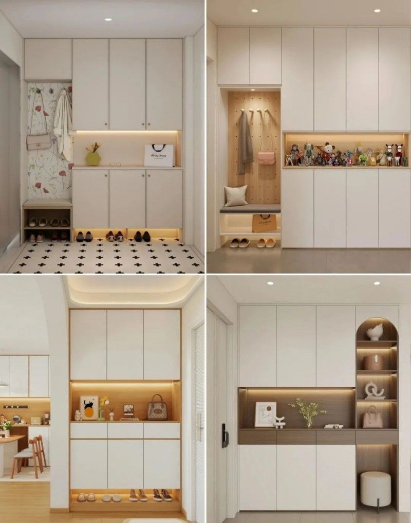 全友案例合集丨26款高颜值入户玄关设计，收纳翻倍！ - 家居知识