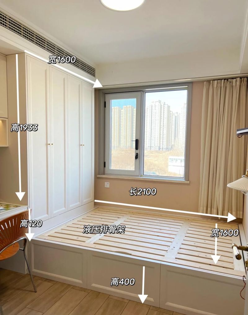 20款实用榻榻米床尺寸大全,总有一款适合你家! 20款榻榻米床(带尺寸) - 家居知识