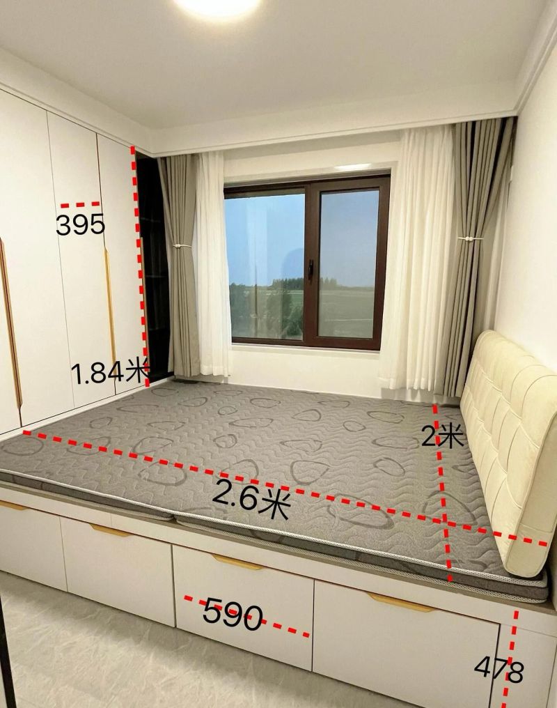 20款实用榻榻米床尺寸大全,总有一款适合你家! 20款榻榻米床(带尺寸) - 家居知识