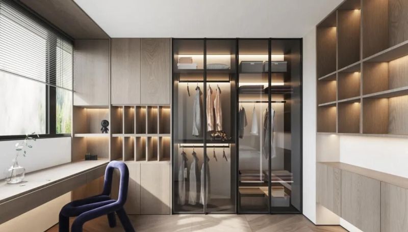 4种高效衣帽间布局,收纳空间轻松翻倍! 4种衣帽间布局,让收纳效率提升200%! - 家居知识