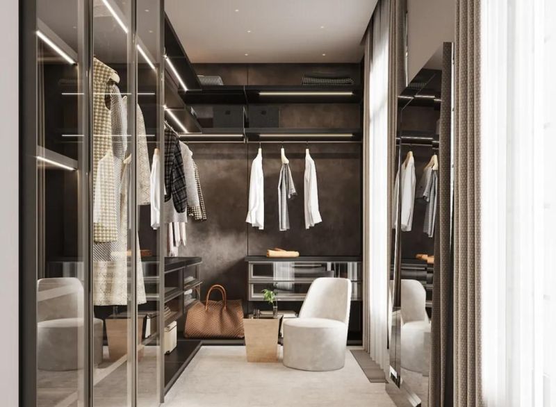 4种高效衣帽间布局,收纳空间轻松翻倍! 4种衣帽间布局,让收纳效率提升200%! - 家居知识