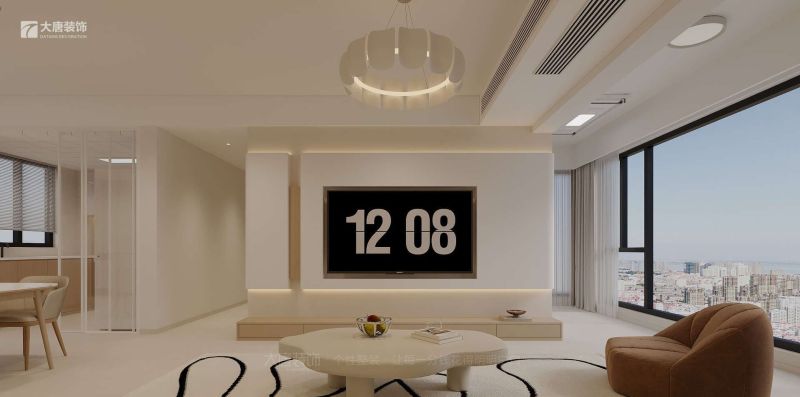 株洲装修设计：125㎡现代风格装修，简而不俗的格调 - 家居知识