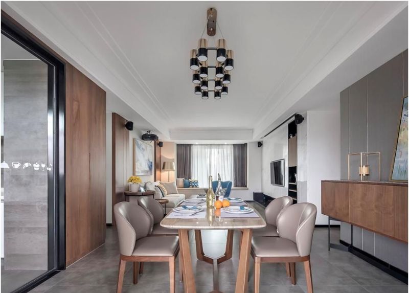 80㎡城市中心现代风住宅：白色基底 + 多彩软装，打造惬意诗意生活 - 家居知识