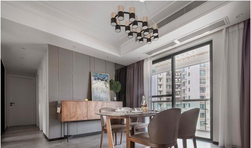 80㎡城市中心现代风住宅：白色基底 + 多彩软装，打造惬意诗意生活 - 家居知识