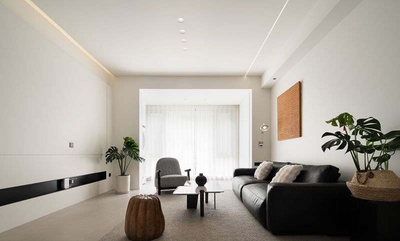 140㎡现代极简风实景，拒绝过度装修，多元素演绎极致简约之美 - 家居知识