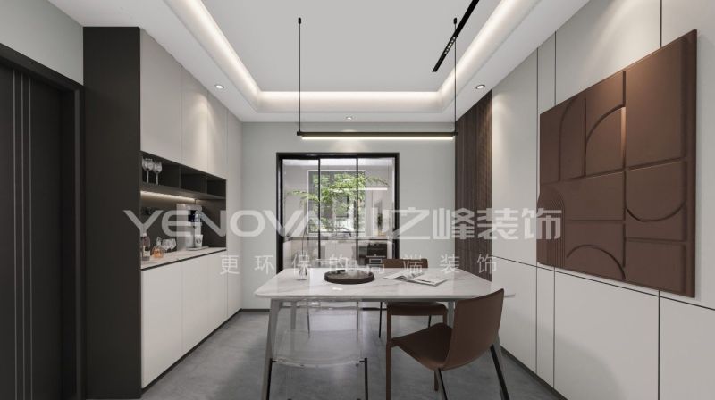 唐山红堡天熙113平方米现代简约风格装修效果案例|业之峰装饰 - 家居知识