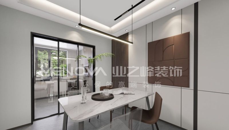 唐山红堡天熙113平方米现代简约风格装修效果案例|业之峰装饰 - 家居知识