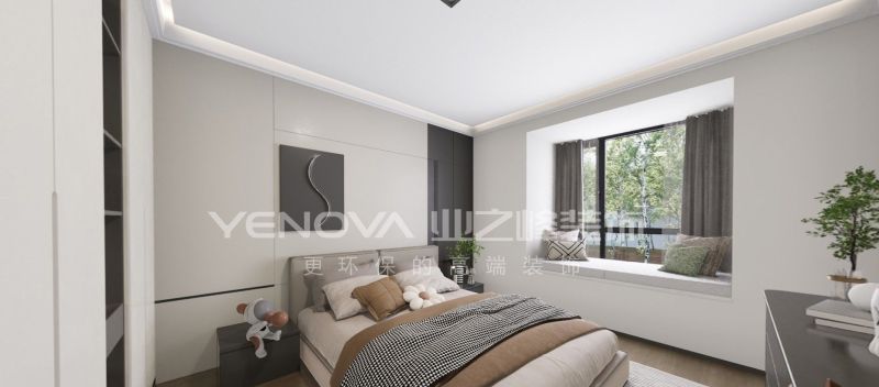 唐山红堡天熙113平方米现代简约风格装修效果案例|业之峰装饰 - 家居知识