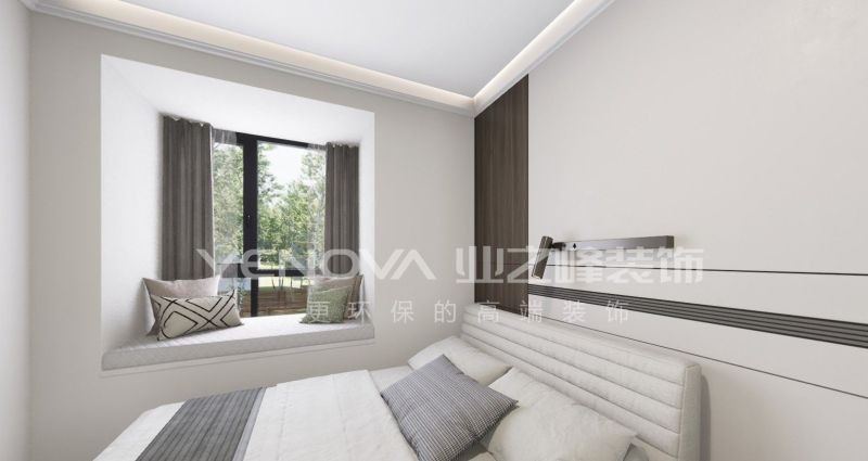 唐山红堡天熙113平方米现代简约风格装修效果案例|业之峰装饰 - 家居知识