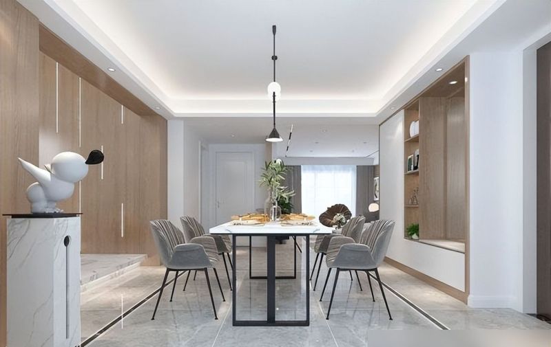 看苏州夫妻的200㎡新房装修后，改变了我对现代风的认知，太好看 - 家居知识