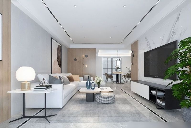 看苏州夫妻的200㎡新房装修后，改变了我对现代风的认知，太好看 - 家居知识