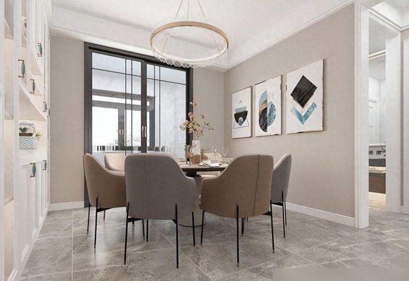 闺蜜130㎡现代轻奢新家，沙发墙设计美到让人心动！