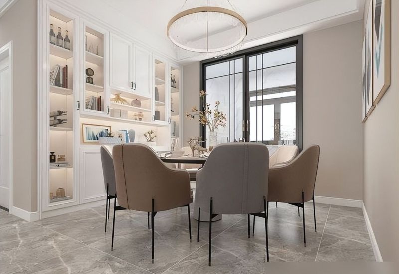 闺蜜的130平米新家，装现代轻奢风格，单一个沙发墙就把我迷住了 - 家居知识