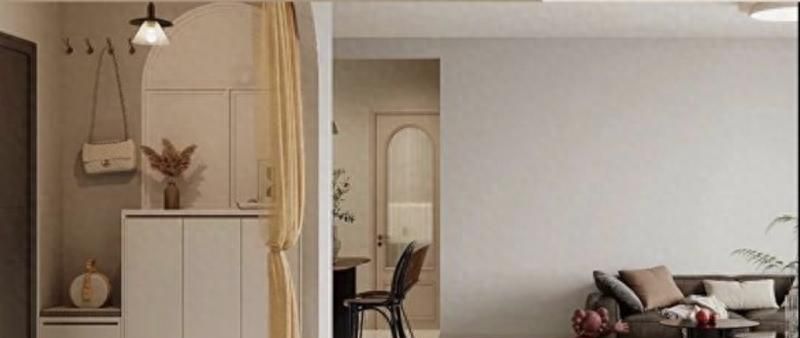 奶油复古风二居室设计指南，全包圆打造家装新潮流